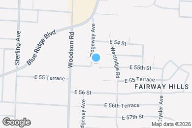 Map image of the property - 5419 Ridgeway Ave