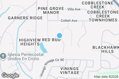 Map image of the property - 6132 Lakeshore Dr SE