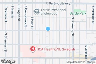 Map image of the property - 3300 S Clarkson St