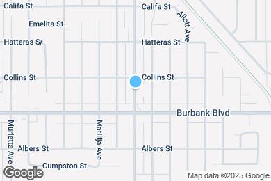 Map image of the property - 5638 Woodman Ave