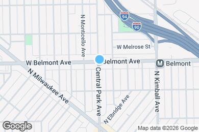 Map image of the property - 3156 N Central Park Ave