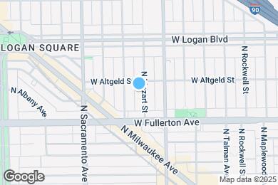 Map image of the property - 2440 N Mozart St