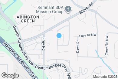 Map image of the property - 911 Shiloh Ridge Run NW