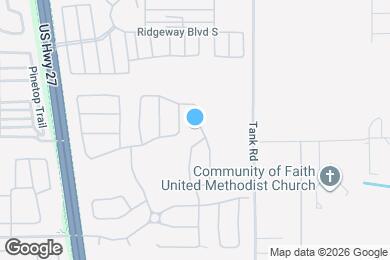 Map image of the property - 421 Lockbreeze Dr