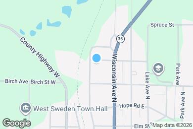 Map image of the property - 111 Cedar St W