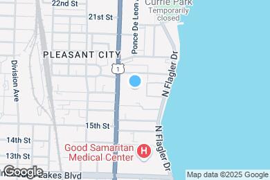 Map image of the property - 1801 N Flagler Dr