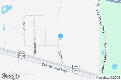 Map image of the property - 20738 Ruby St