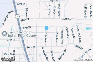 Map image of the property - 1090 28th St