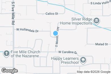 Map image of the property - 10032 W Raleigh St