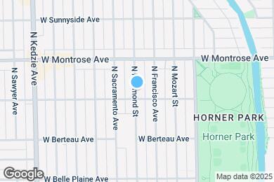 Map image of the property - 4305 N Richmond St