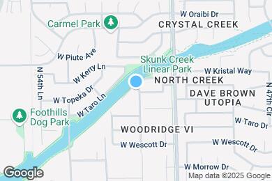 Map image of the property - 5203 W Kristal Way