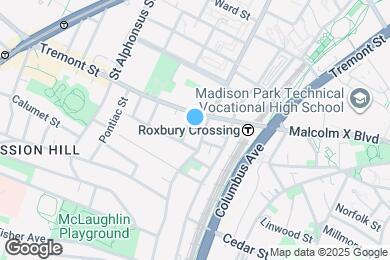 Map image of the property - 721 Parker St