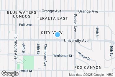 Map image of the property - 4626 University Ave