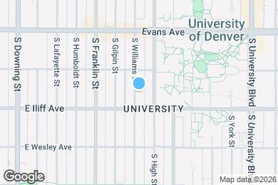 Map image of the property - 2250 S Williams St