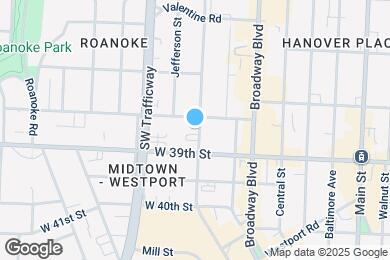 Map image of the property - 3804 Pennsylvania Ave