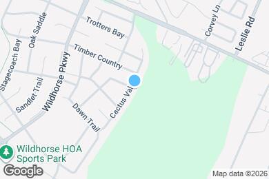 Map image of the property - 10002 Cactus Vly