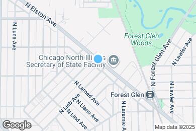 Map image of the property - 5446 N Elston Ave