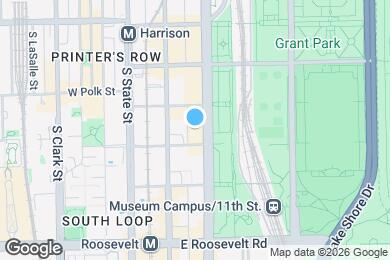 Map image of the property - 820 S Michigan Ave