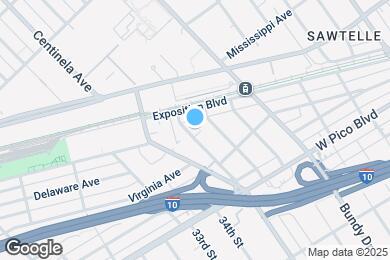 Map image of the property - 2226 S Carmelina Ave