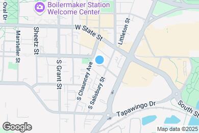 Map image of the property - EVER West Lafayette