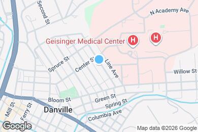 Map image of the property - 1021 Cherry St