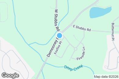 Map image of the property - 6876 Foxfire Pl