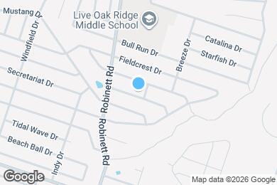 Map image of the property - 3903 Tiger Dr