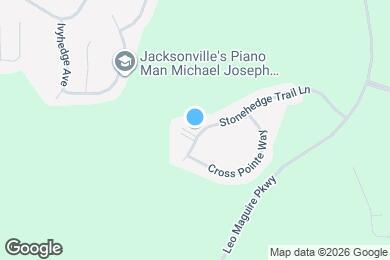 Map image of the property - 1256 Stonehedge Trail Ln