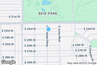 Map image of the property - 3301 E 24th St