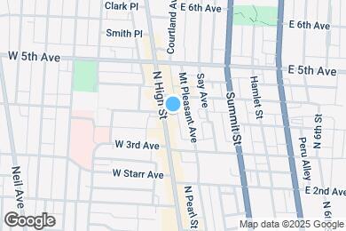 Map image of the property - 1114 N High St