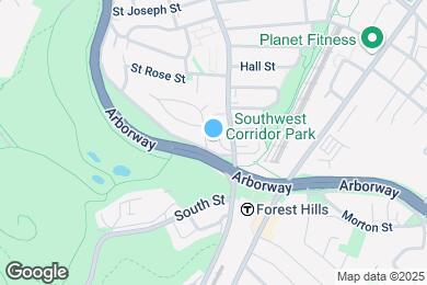 Map image of the property - 384 Arborway