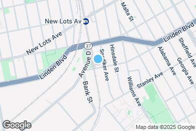 Map image of the property - 319 Dewitt Ave