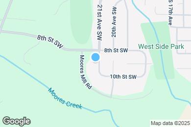 Map image of the property - 806 21st Ave SW