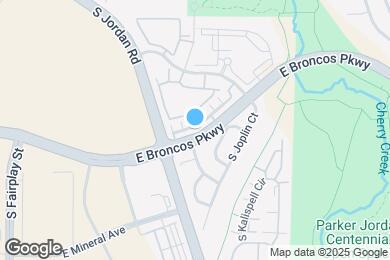 Map image of the property - 15702 E Broncos Pl