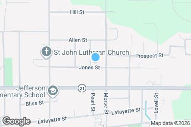 Map image of the property - 508 Jones St