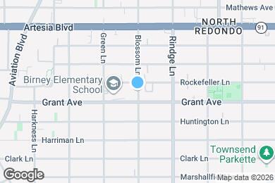 Map image of the property - 1605-1/2 Blossom Lane