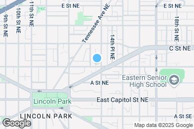 Map image of the property - 1364 Constitution Ave NE