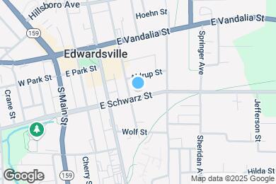 Map image of the property - 413 E Schwarz St