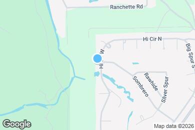 Map image of the property - 996 Hi Cir W