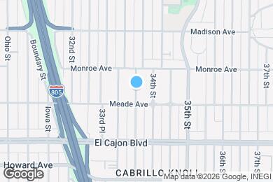 Map image of the property - 4437 Felton St