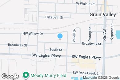 Map image of the property - 506 Broadway St