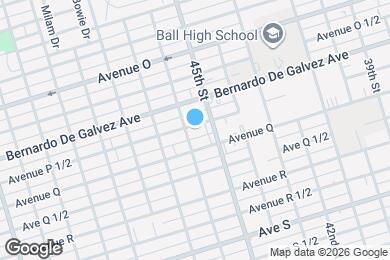 Map image of the property - 4523 Avenue P 1/2 Rear