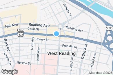 Map image of the property - 512 Penn Ave