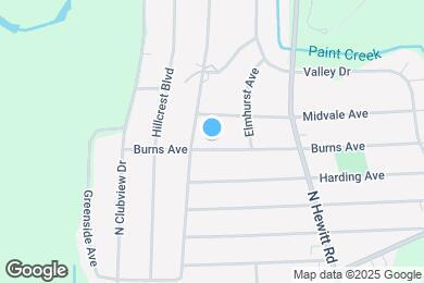 Map image of the property - 2432 Burns Ave