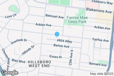 Map image of the property - 2517 Fairfax Ave