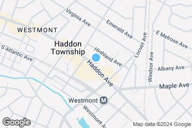 Map image of the property - Haddon Towne Center