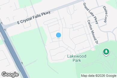 Map image of the property - 1741 Fountain Bridge Dr