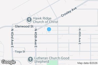 Map image of the property - 4605 Oneida St