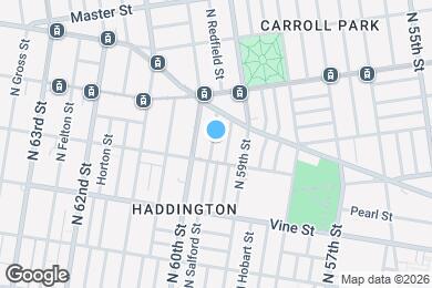 Map image of the property - 417 N Salford St