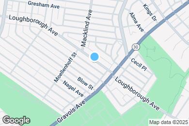 Map image of the property - 4950 Loughborough Ave